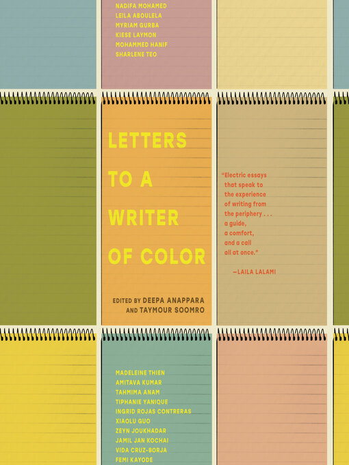 Title details for Letters to a Writer of Color by Deepa Anappara - Wait list